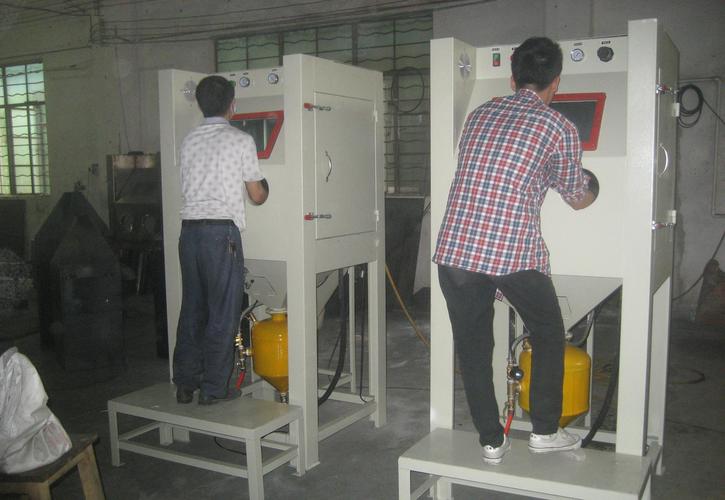  供應(yīng)產(chǎn)品 東莞市樟木頭康捷噴砂機械銷售部 高壓噴砂機 kj9080