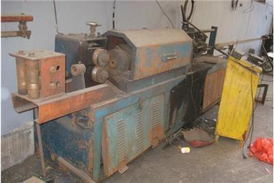 正在使用中的線材調直機 鋼材銷售戶 鋼筋工 包工頭-泰安設備